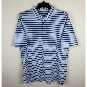 Men’s Peter Millar Striped Polo Shirt / Size XL / Short Sleeve